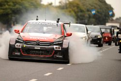 Citroën demonstration in Buenos Aires