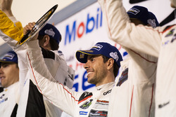 GTLM Podium: 3. Michael Christensen, Earl Bamber, Frédéric Makowiecki, Porsche Team