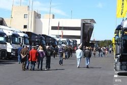 Ambiente en el paddock