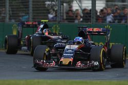 Carlos Sianz Jr.  und Max Verstappen, Scuderia Toro Rosso