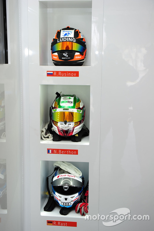 Helmet of #26 G-Drive Racing Oreca 05 - Nissan: Roman Rusinov, Nathanael Berthon, René Rast