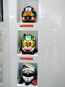 Helmet of #26 G-Drive Racing Oreca 05 - Nissan: Roman Rusinov, Nathanael Berthon, René Rast