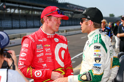 Scott Dixon, Chip Ganassi Racing Chevrolet, Ed Carpenter, Ed Carpenter Racing Chevrolet