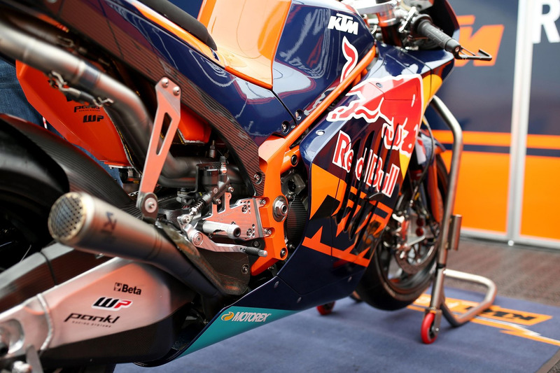 KTM RC16, dettaglio della moto