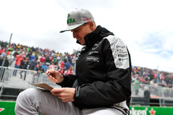 Nico Hulkenberg, Sahara Force India F1 on the drivers parade