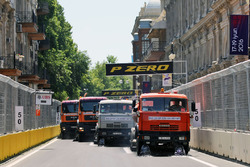 Track preparations