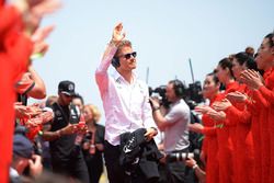 Nico Rosberg, Mercedes AMG F1 Team on the drivers parade