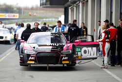 #44 Aust Motorsport, Audi R8 LMS: Mikaela Åhlin-Kottulinsky, Marco Bonanomi