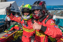Sieger Lucas di Grassi, ABT Schaeffler Audi Sport mit dem Teamkollegen Daniel Abt, ABT Schaeffler Au