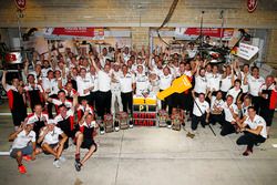 Race winners #1 Porsche Team Porsche 919 Hybrid: Timo Bernhard, Mark Webber, Brendon Hartley