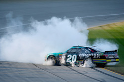 Race winner Erik Jones, Joe Gibbs Racing Toyota