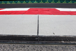 Tracklimit-Sensoren in Kurve 4 auf dem Hungaroring