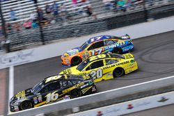 Matt Kenseth, Joe Gibbs Racing Toyota, Ricky Stenhouse Jr., Roush Fenway Racing Ford, Greg Biffle, Roush Fenway Racing Ford