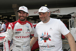Polesitter Jose Maria Lopez, Citroën C-Elysée WTCC, Citroën World Touring Car Team WTCC with Yves Ma