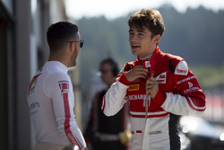Charles Leclerc, ART Grand Prix et Antonio Fuoco, Trident