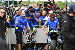 Race winner Maverick Viñales, Team Suzuki MotoGP