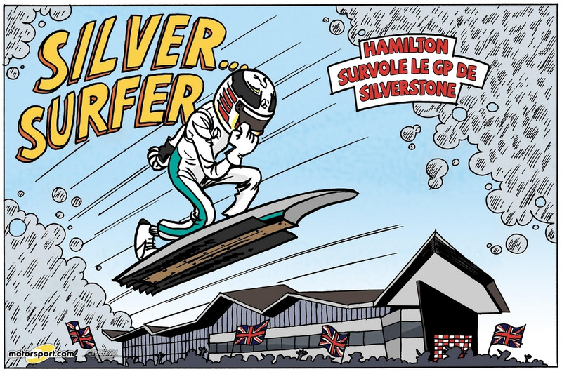 GP de Grande-Bretagne - Silver... Surfer