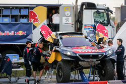 #100 Peugeot: Stéphane Peterhansel, Jean-Paul Cottret