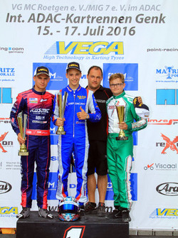 DKM Rennen 2: 1. Paavo Tonteri; 2. Katol Basz; 3. Alexander Smolyar