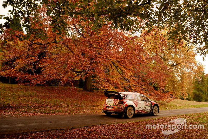 Stéphane Lefebvre, Gilles de Turckheim, Citroën DS3 WRC, Abu Dhabi Total World Rally Team