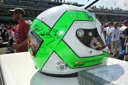 Conor Daly, Dale Coyne Racing Honda's helmet