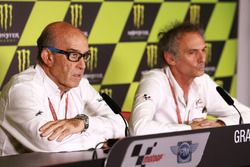 Carmelo Ezpeleta, PdG Dorna Sports, Franco Uncini, officiel sécurité FIM