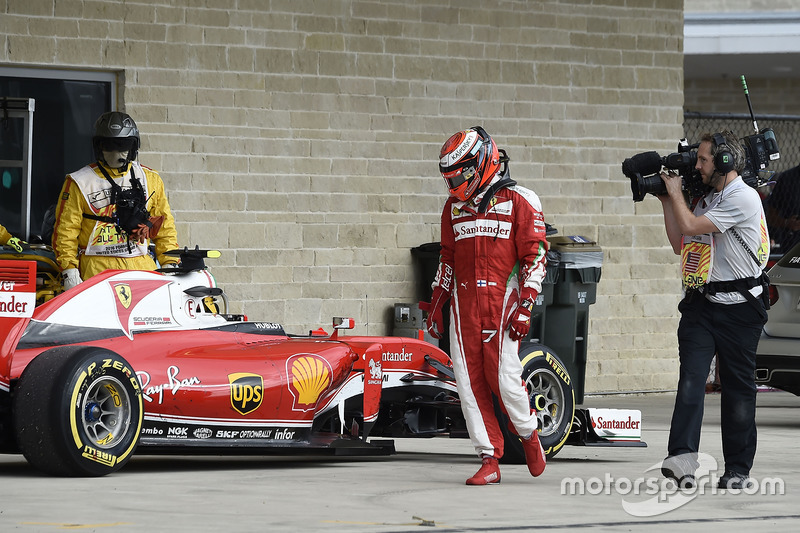 Abandon - Kimi Räikkönen (Ferrari)