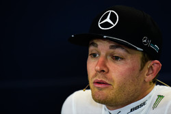 Nico Rosberg, Mercedes AMG F1 in the FIA Press Conference