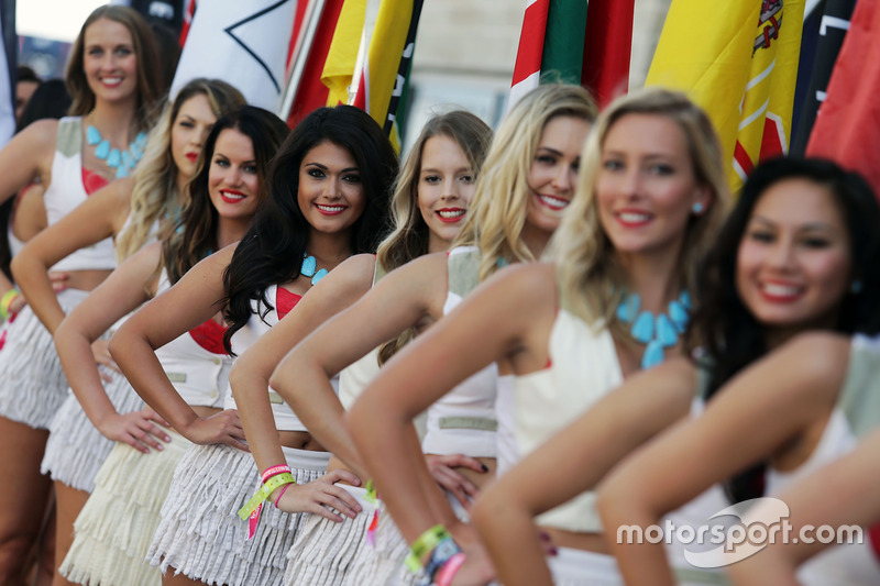 Chicas de la parrilla