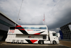 Toyota Racing motorhome