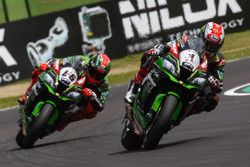 Jonathan Rea, Kawasaki Racing Team y Tom Sykes, Kawasaki Racing Team