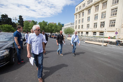 Charlie Whiting in Baku to check track preparations