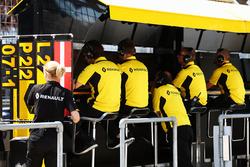 Renault Sport F1 Team pit gantry