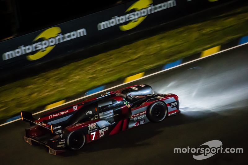 4th: #7 Audi Sport Team Joest Audi R18: Marcel Fassler, Andre Lotterer, Benoit Tréluyer