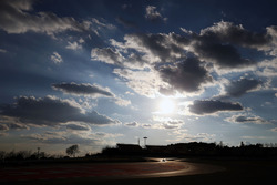 Trainingsaction zum Sonnenuntergang