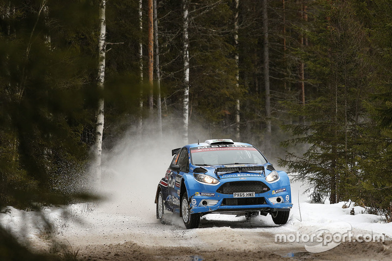 Elfyn Evans, Craig Parry, M-Sport Ford Fiesta WRC