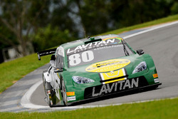 Carro de Marcos Gomes e Antonio Pizzonia