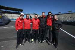 Lucas di Grassi, ABT Schaeffler Audi Sport; Daniel Abt, ABT Schaeffler Audi Sport; Jacky Eeckelaert, Gwen Bourcier; Thomas Biermaier und Franco Chiocchetti