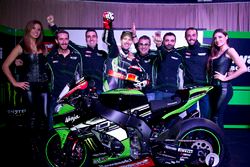 Jonathan Rea, Tom Sykes with the Kawasaki Ninja ZX-10R