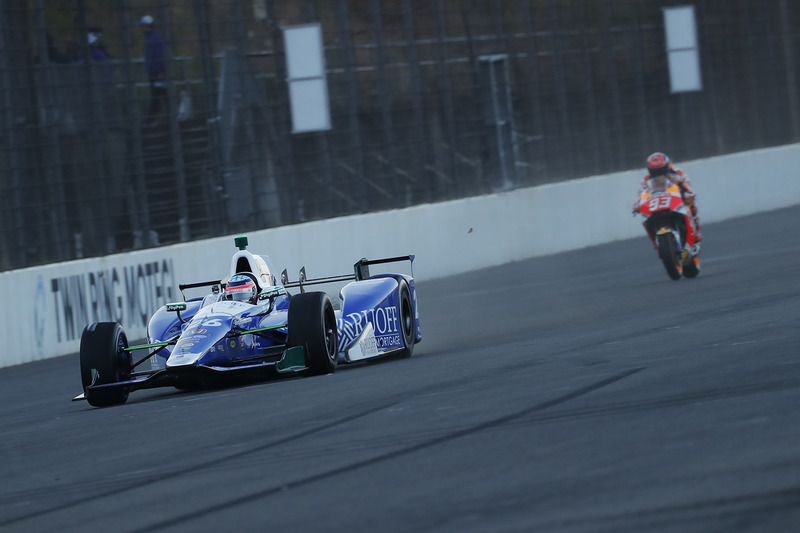 Takuma Sato, Andretti Autosport Honda, Marc Marquez, Repsol Honda Team