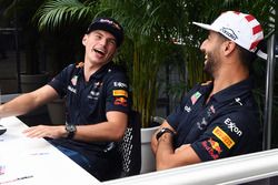 Max Verstappen, Red Bull Racing en Daniel Ricciardo, Red Bull Racing