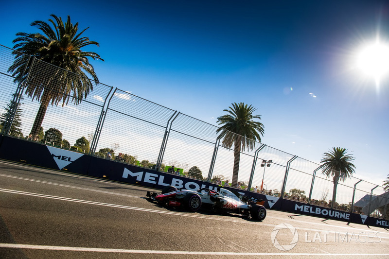 A 'pataquada' mais marcante da Haas aconteceu no GP da Austrália do ano passado