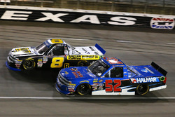Stewart Friesen, Elaine Larsen Motorsports Chevrolet and John Hunter Nemechek, SWM-NEMCO Motorsports Chevrolet