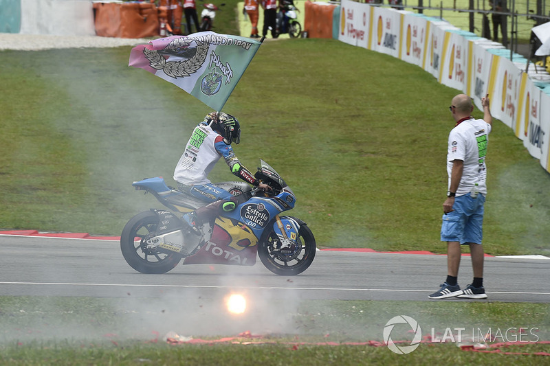 Tercer lugar y campeón, Franco Morbidelli, Marc VDS