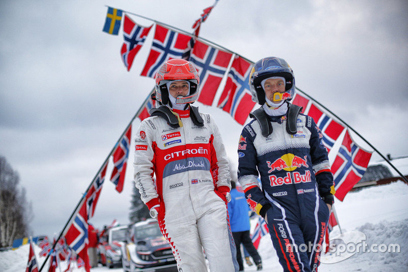 Scott Martin, Citroën World Rally Team, Daniel Barritt, M-Sport Ford