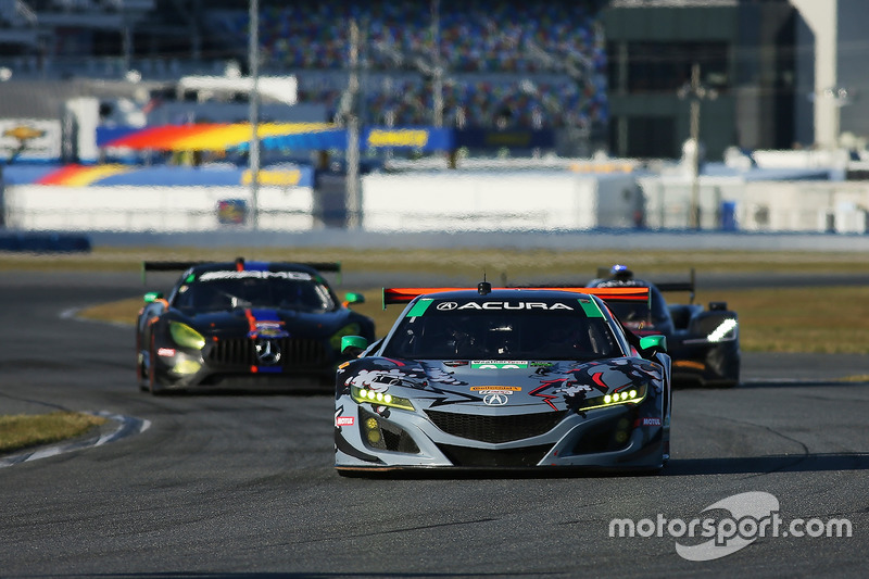 #86 Michael Shank Racing Acura NSX: Katherine Legge, Alvaro Parente, Trent Hindman, A.J. Allmendinger