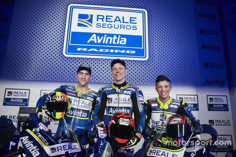 Tito Rabat, Xavier Siméon en Livio Loi, Avintia Racing