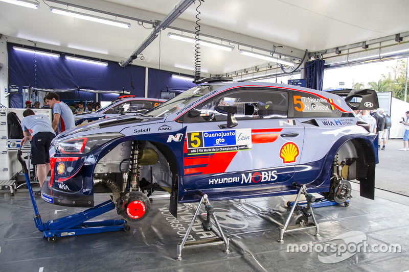 Hyundai Motorsport team área