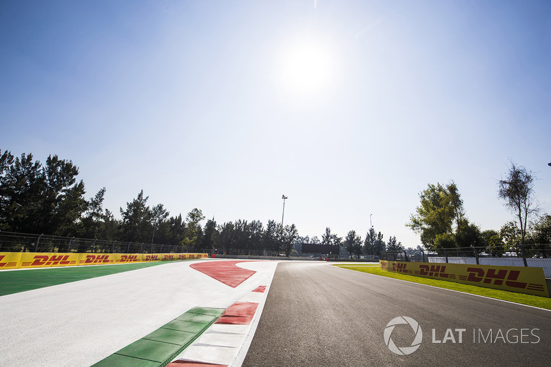 Detalle del circuito del Autódromo Hermanos Rodríguez