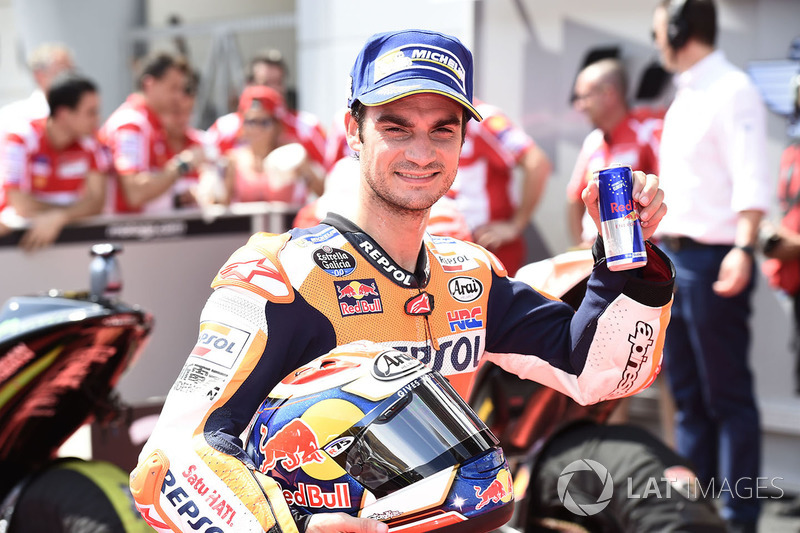 Il poleman Dani Pedrosa, Repsol Honda Team